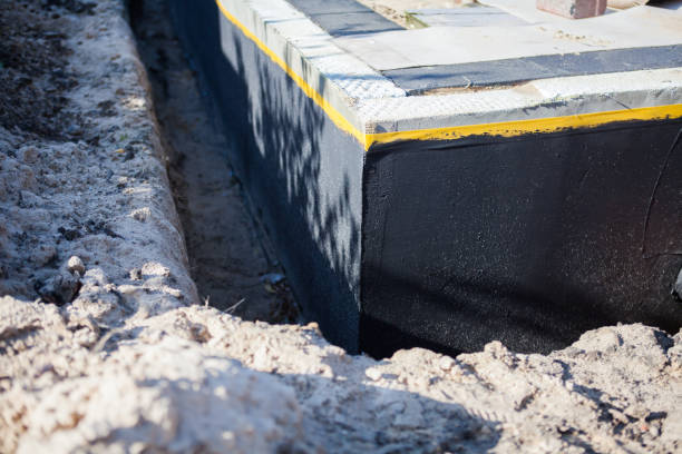 Professional Waterproofing technician working in Fulton, IN